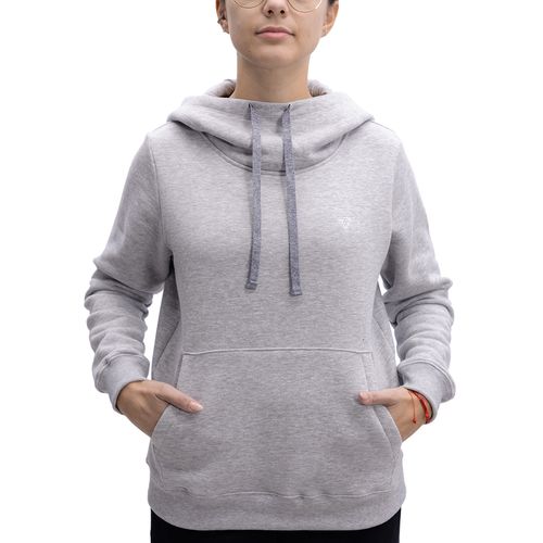 Buzo Team Gear Canguro Frisa Invisible Mujer